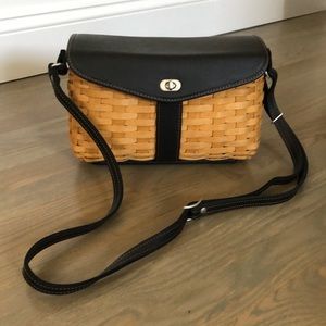 Longs berger signature hostess shoulder bag basket